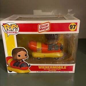 Wienermobile Pop! Rides Toy By Funko